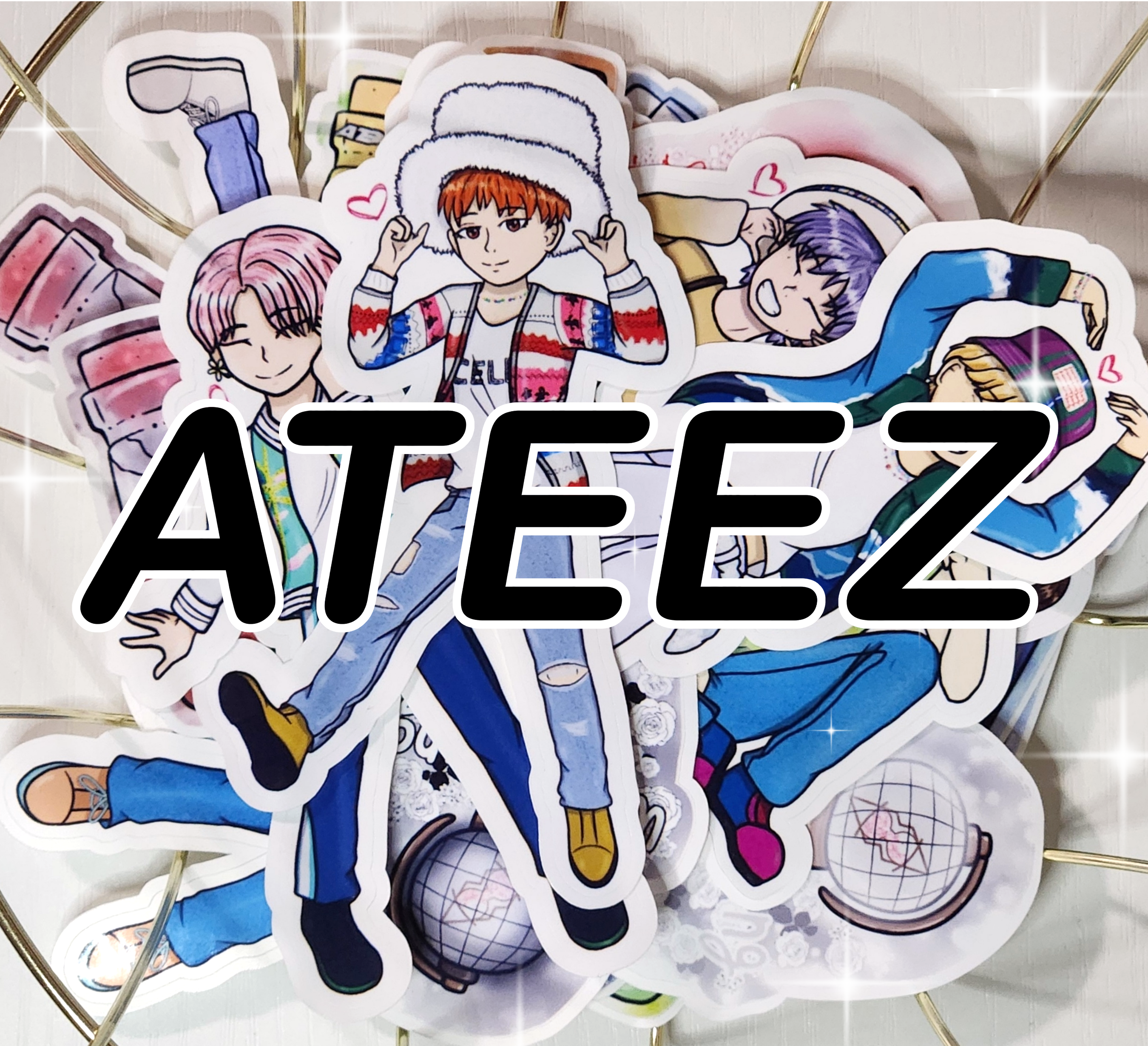 ATEEZ Stickers – InSkyring