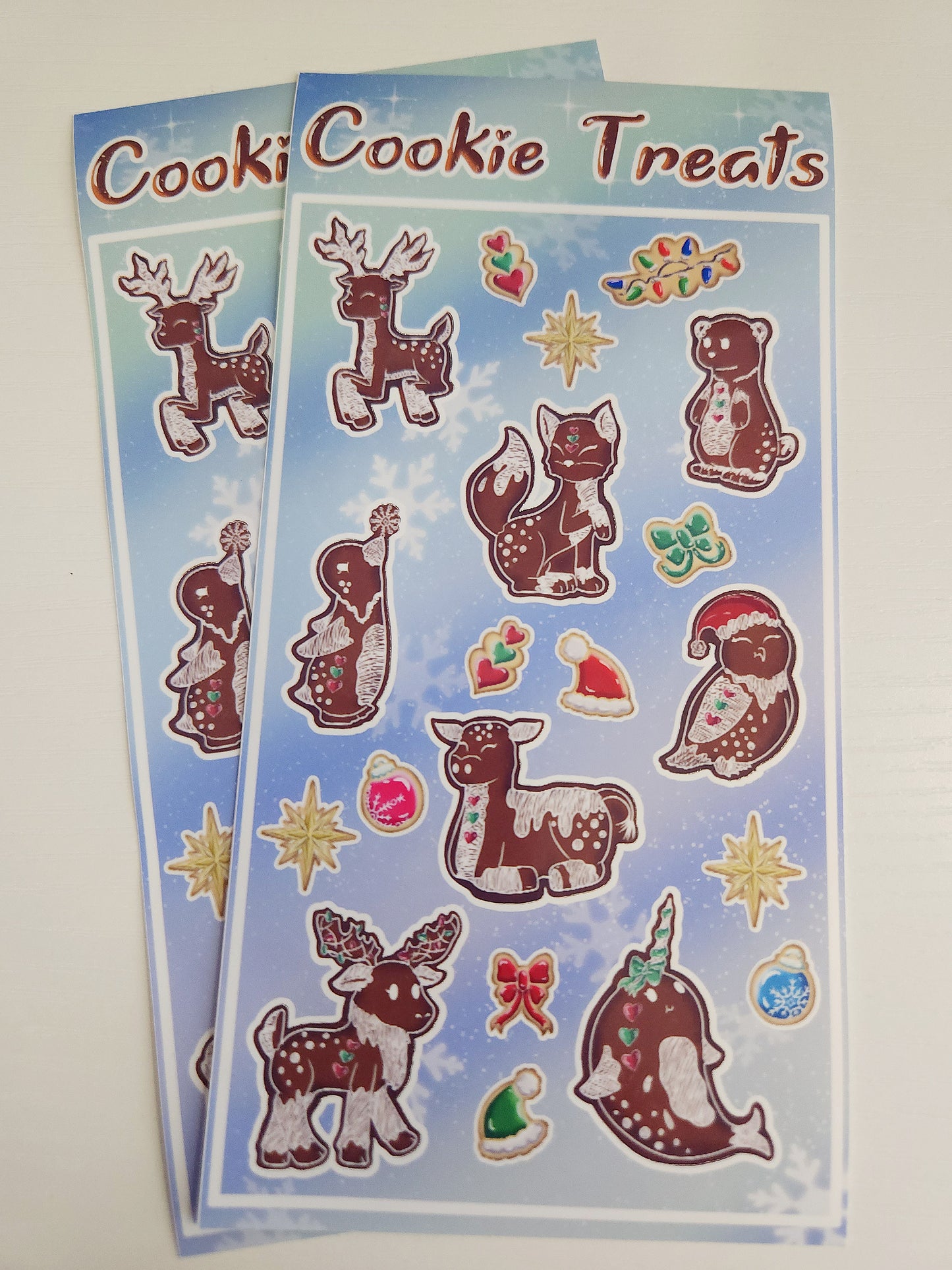 Cookie Treats - Holiday Gingerbread Animals