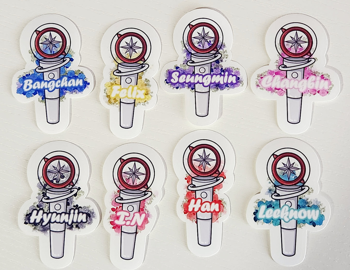Stray Kids Lightstick Stickers