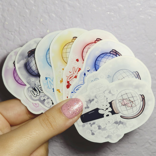 Ateez Lightiny Stickers