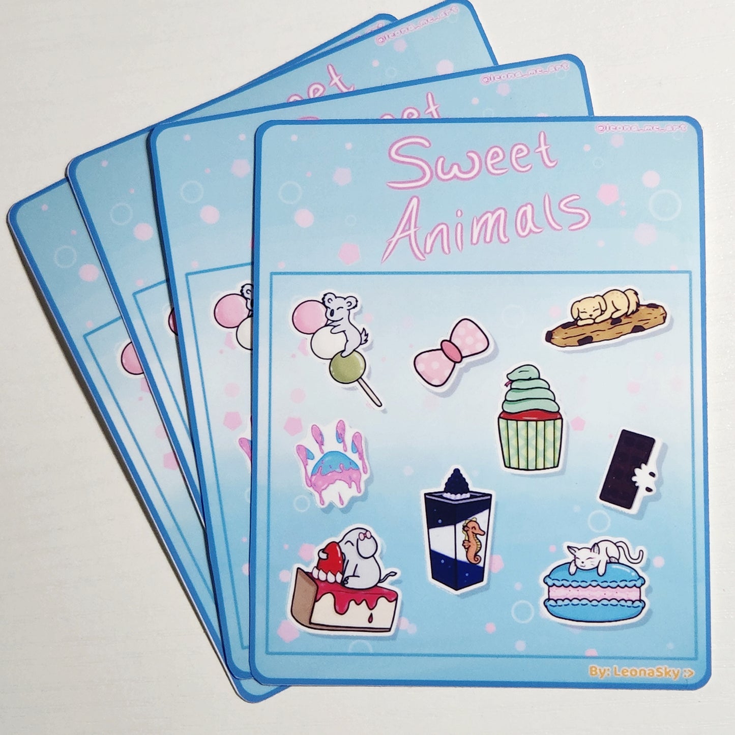 Sweet Animals Sticker Sheet