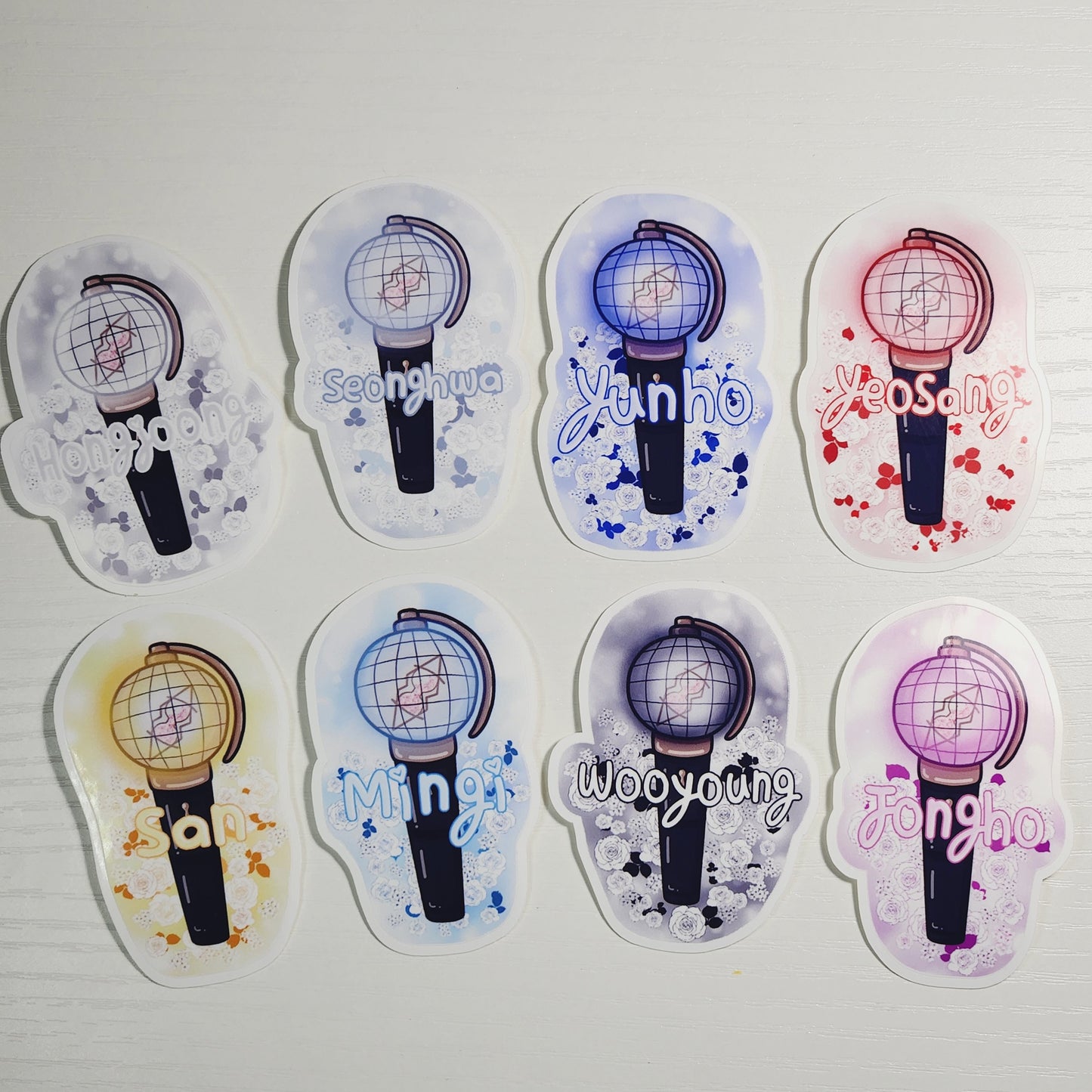 Ateez Lightiny Stickers