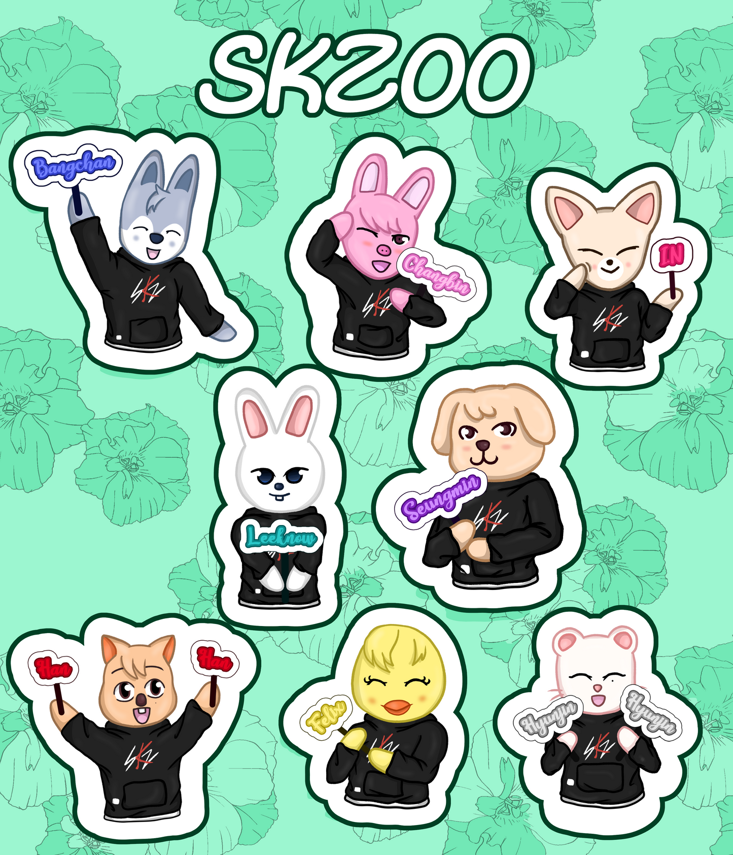 SKZOO Kids SKZ Stickers